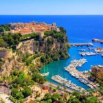 Prince Palace and old town of Monaco, France